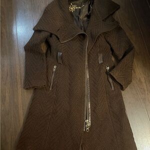 Mackage Dark Brown Trench Coat
